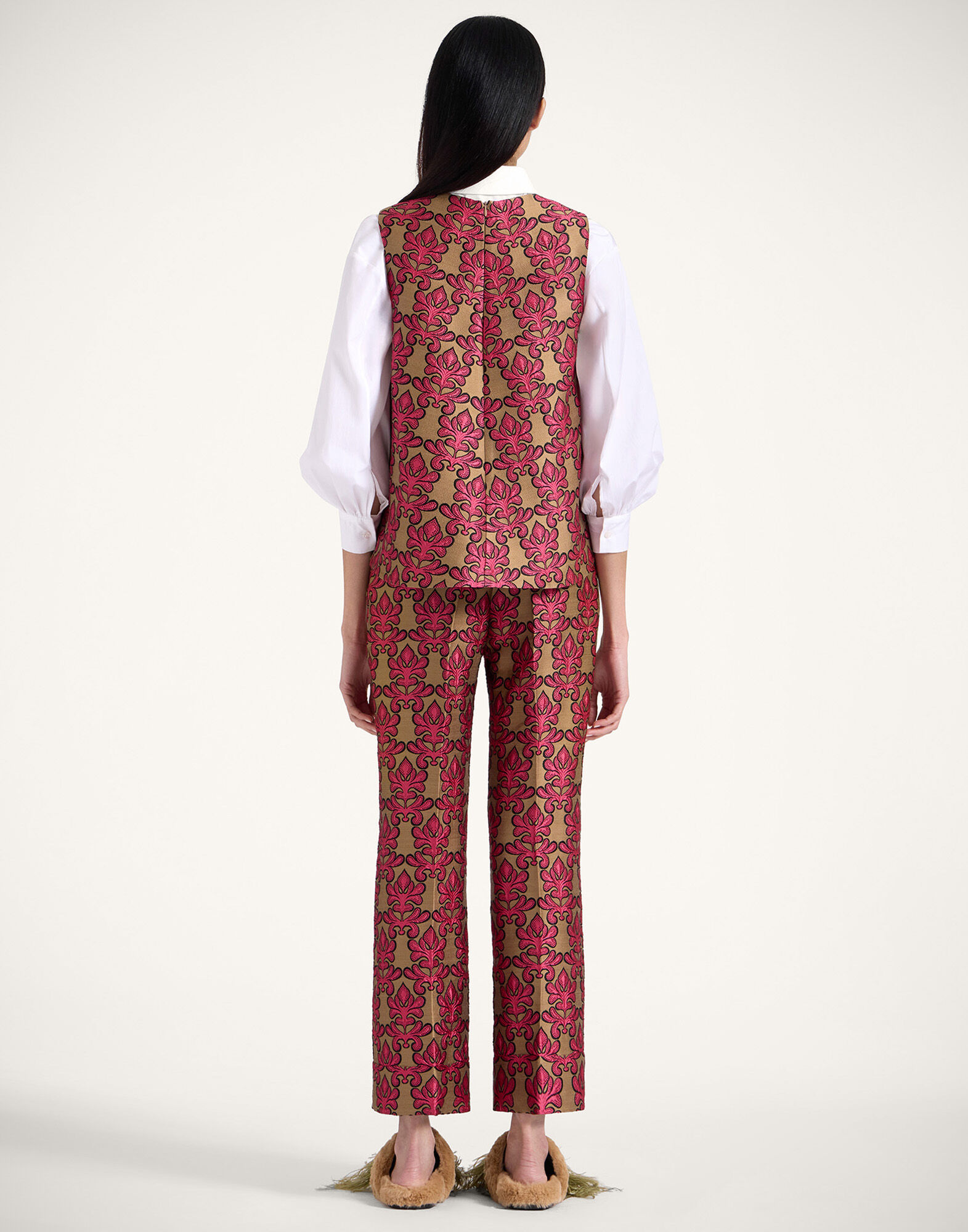 La DoubleJ Hendrix Pants Herald Fuchsia TRO0014JCQ094HRL01PI03