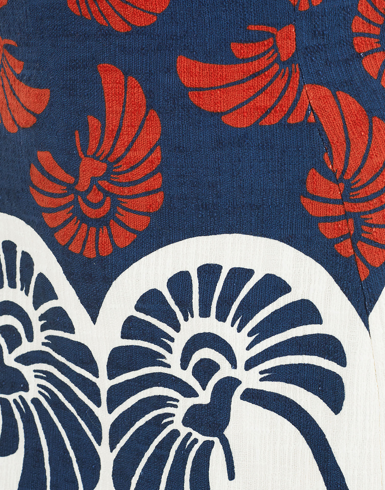 La DoubleJ Bold Shoulder Mini Dress Palmetto Plac&eacute;e DRE0544COT005PIG01BU06