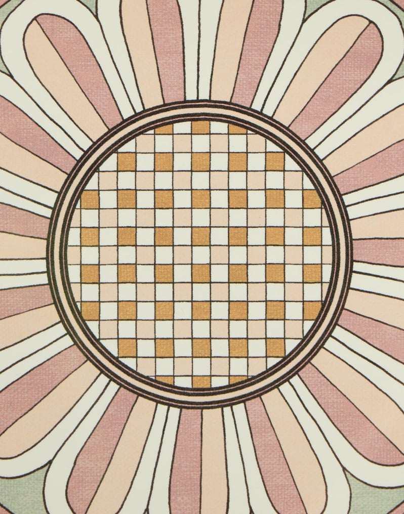 La DoubleJ Disk Placemats Set Of 2 La DoubleJ Disk Placemats Set Of 2 Napoli Dusty Pink PMT0032CRK001NAP04PI10