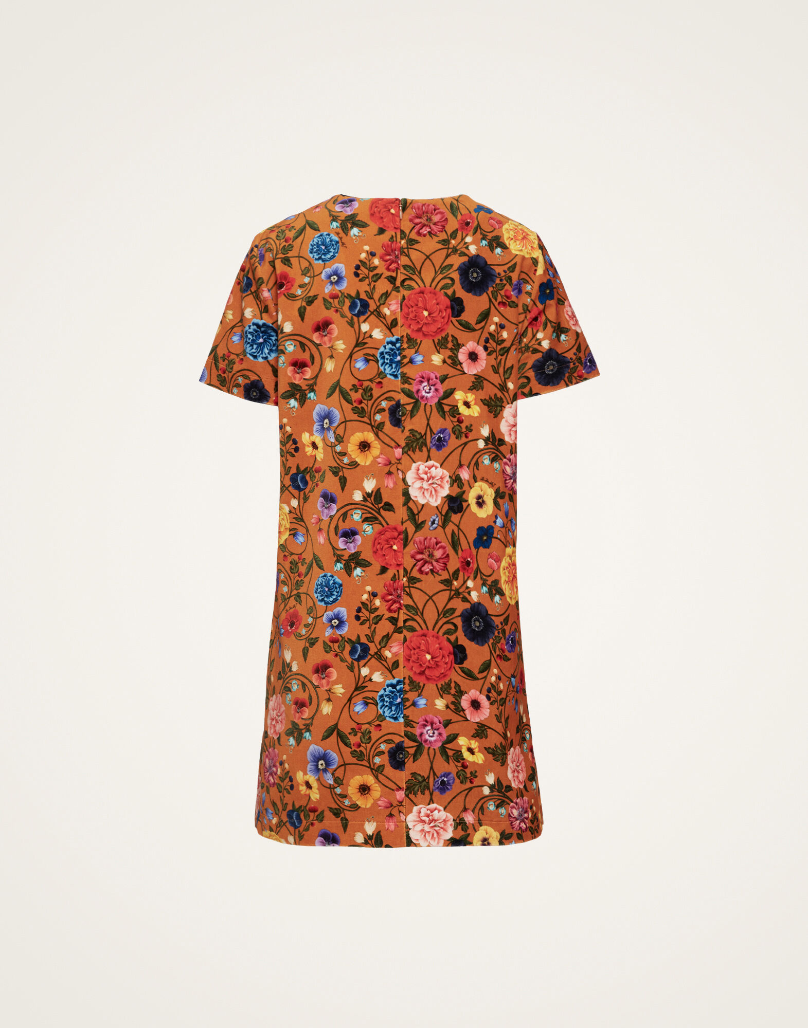 La DoubleJ Mini Swing Dress Botticelli Rust DRE0658VEL001CEL01OR04