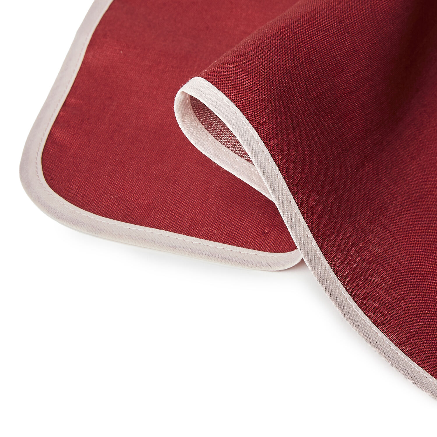 La Doublej Large Napkins Set Of 2 (45x45) In Rainbow Vino