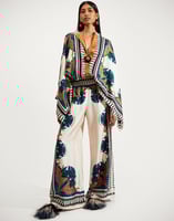 La DoubleJ Palazzo Pants La DoubleJ Palazzo Pants Florence Placée TRO0026SIL006FLO0002