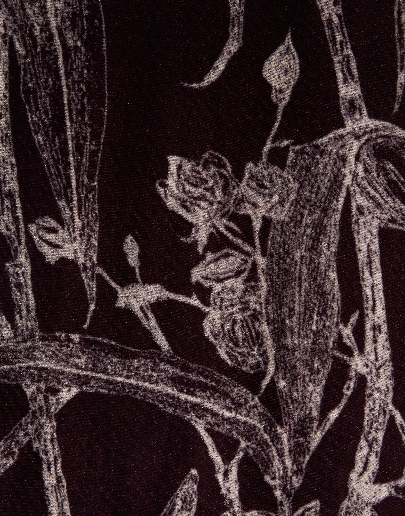 La DoubleJ Pajama Shirt Bamboo Burgundy SHI0077DEV004BMB03RE07