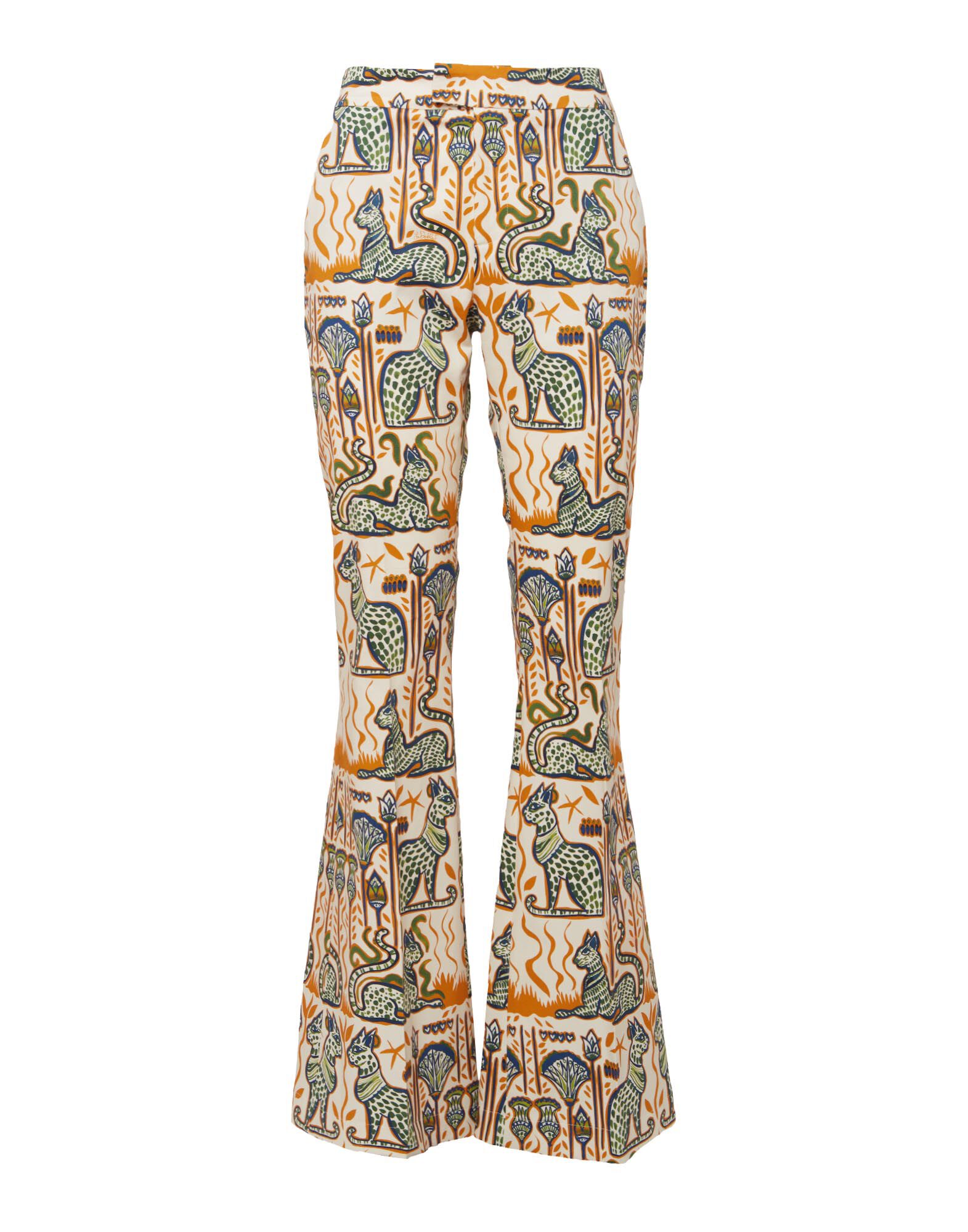 La DoubleJ Saturday Night Pants Bast Ivory TRO0030COT006BAS01WH04