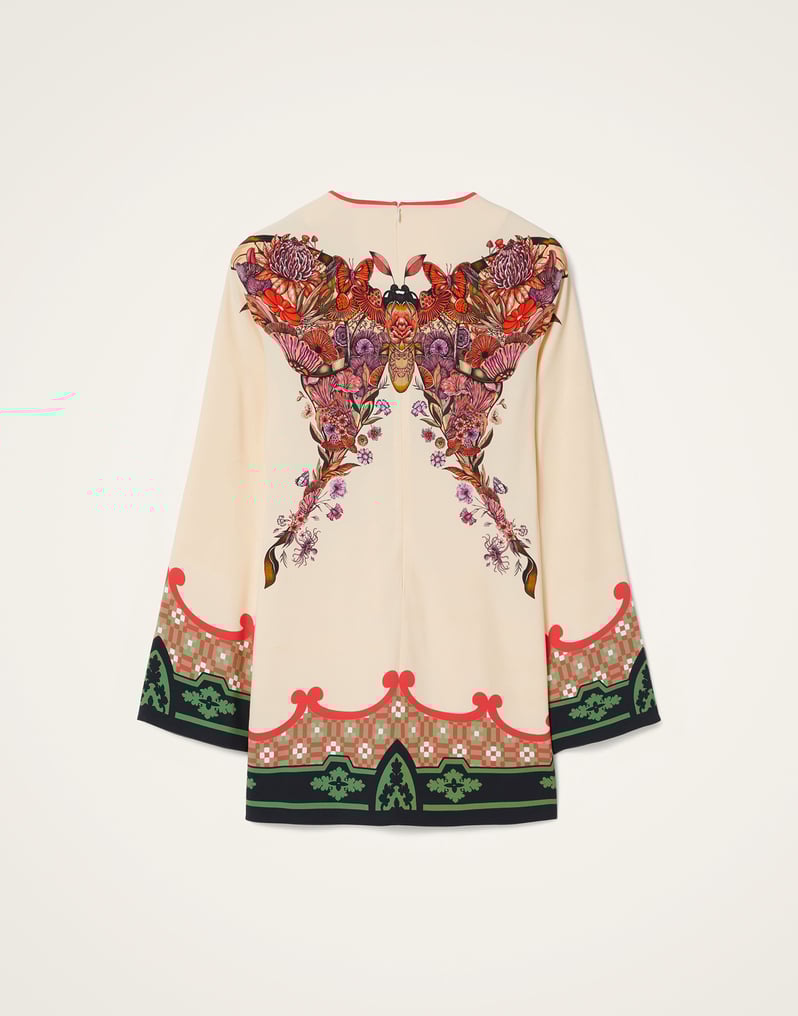 La DoubleJ Mini Supremes Swing Dress La DoubleJ Mini Supremes Swing Dress Mariposa Placée Ivory DRE0619VIS011MAR07WH04