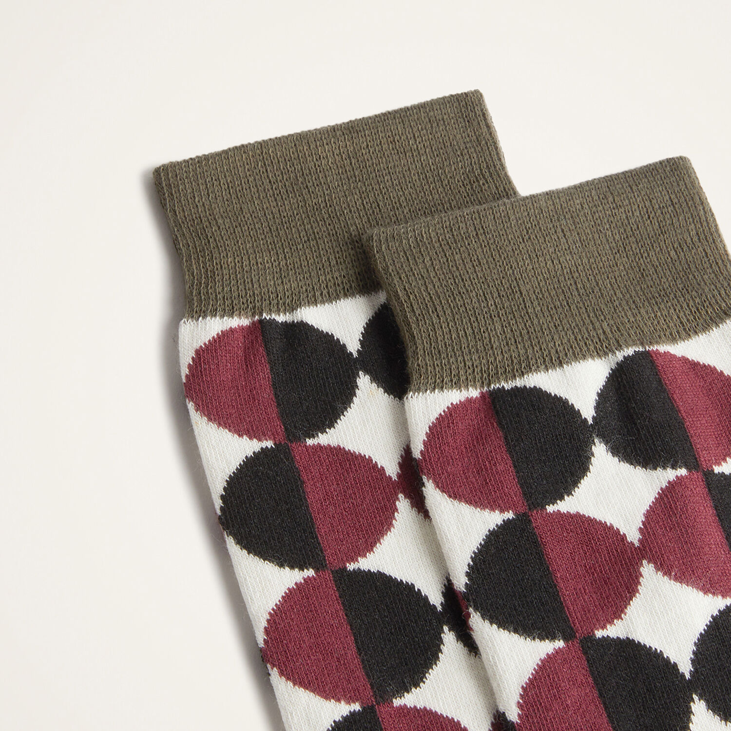  La Doublej Small Accessories Women - All Time Socks Sfere White One Size 80% Cotton 18% Polyamide 2% Elastan 