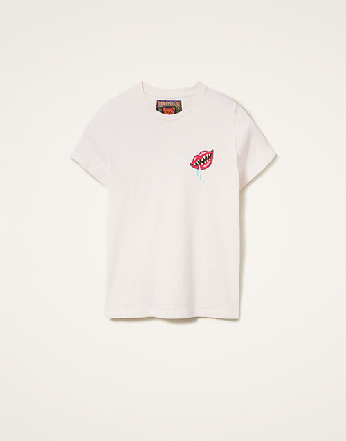 La DoubleJ The Sinful T-Shirt Team Player White TSH0063JER059TEA01WH01