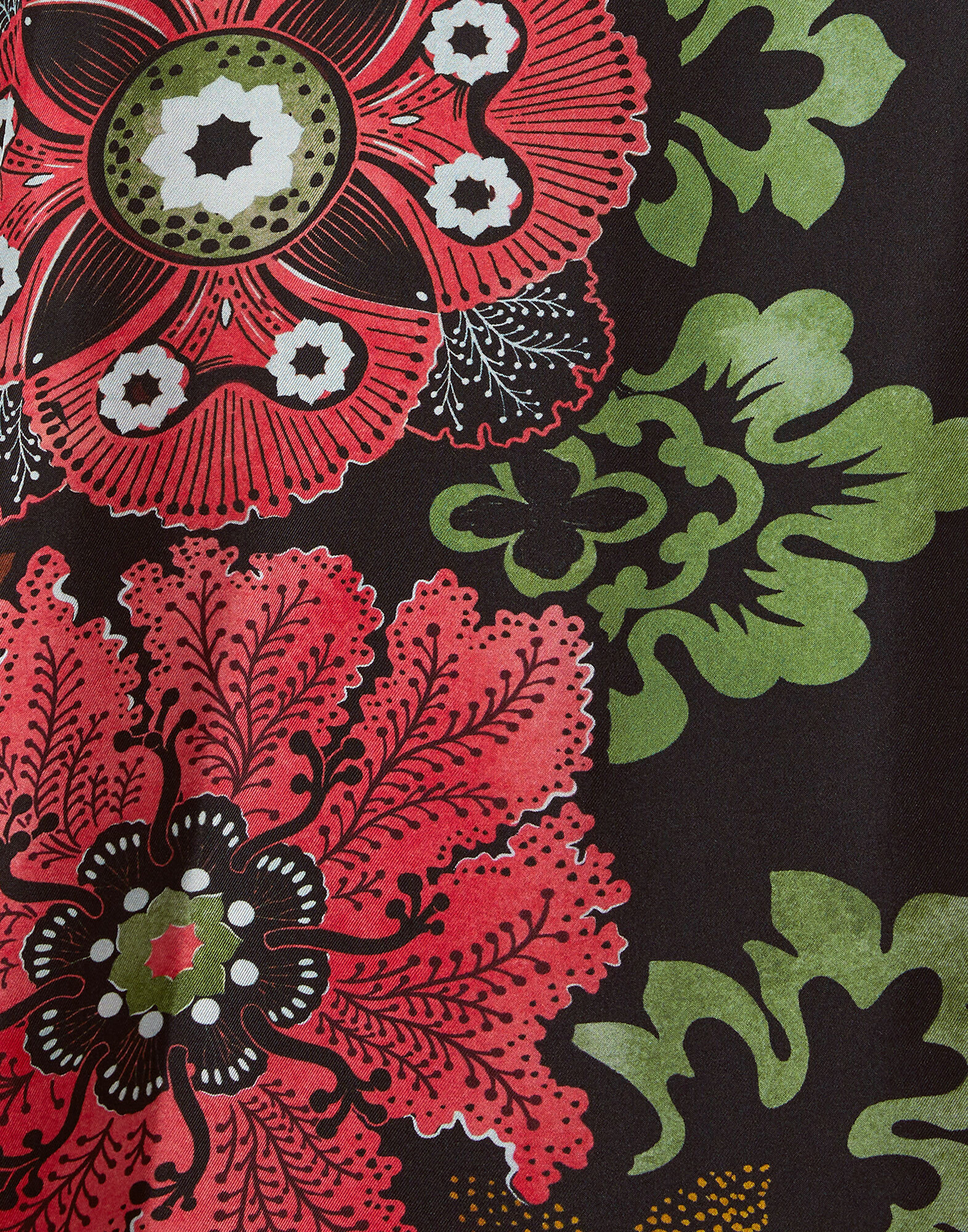 La DoubleJ Sarong Skirt Bounty Plac&eacute;e Red SKI0122SIL006BOU01RE01