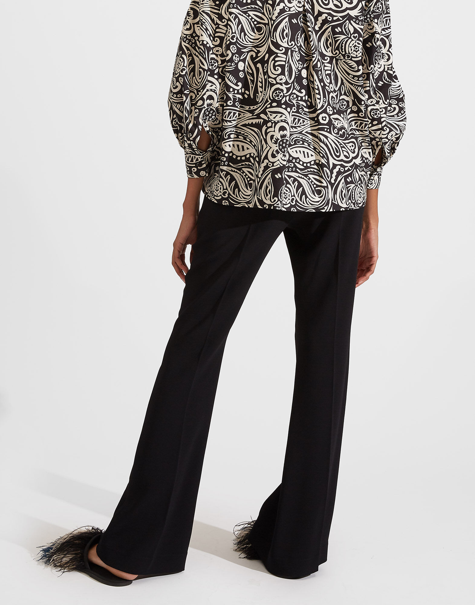 La DoubleJ Saturday Night Pants Solid Black TRO0030CAD002BLA0001