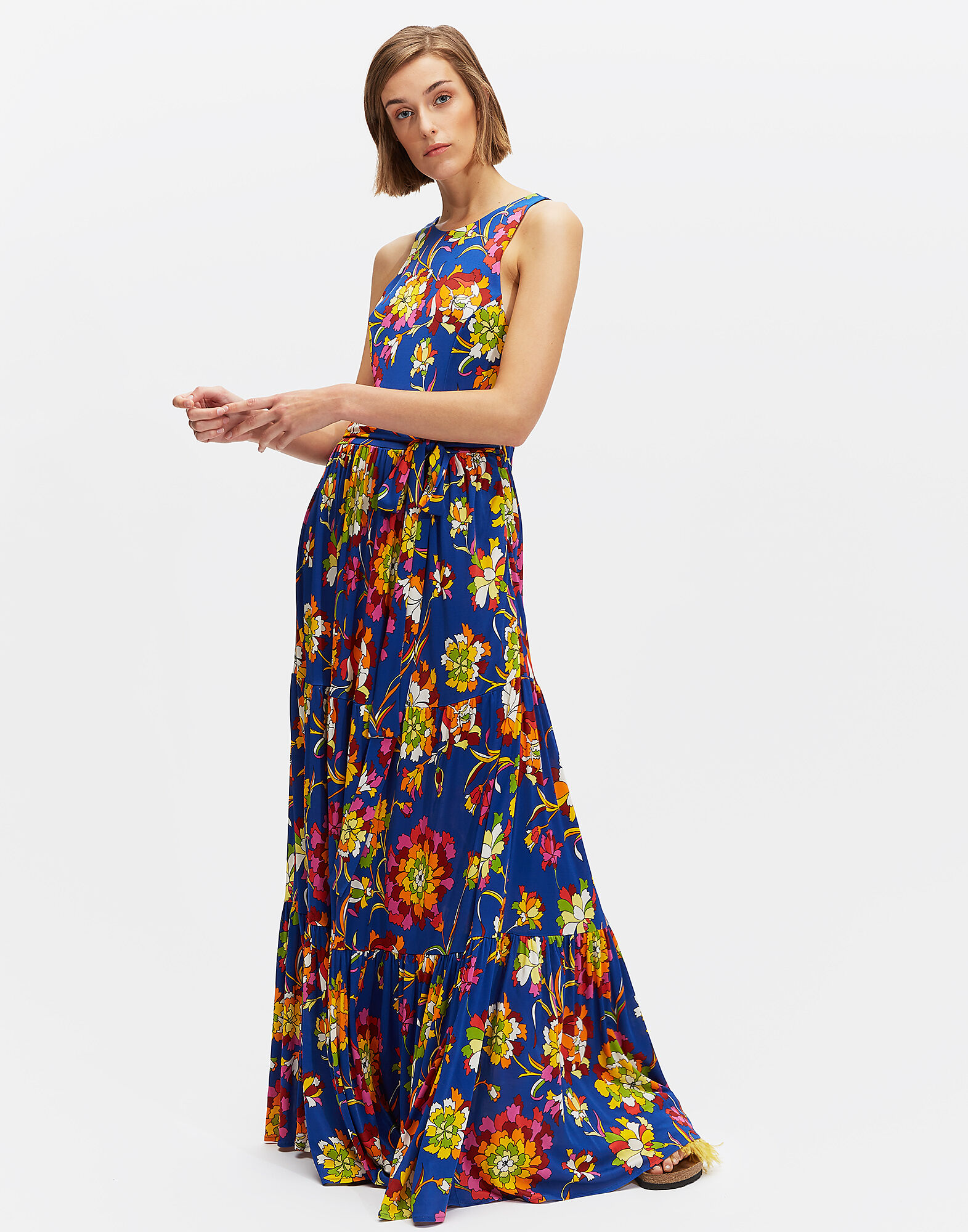 LaDoubleJ Pellicano Americano Dress Dandelion Blu DRE0056JER003DAN0003