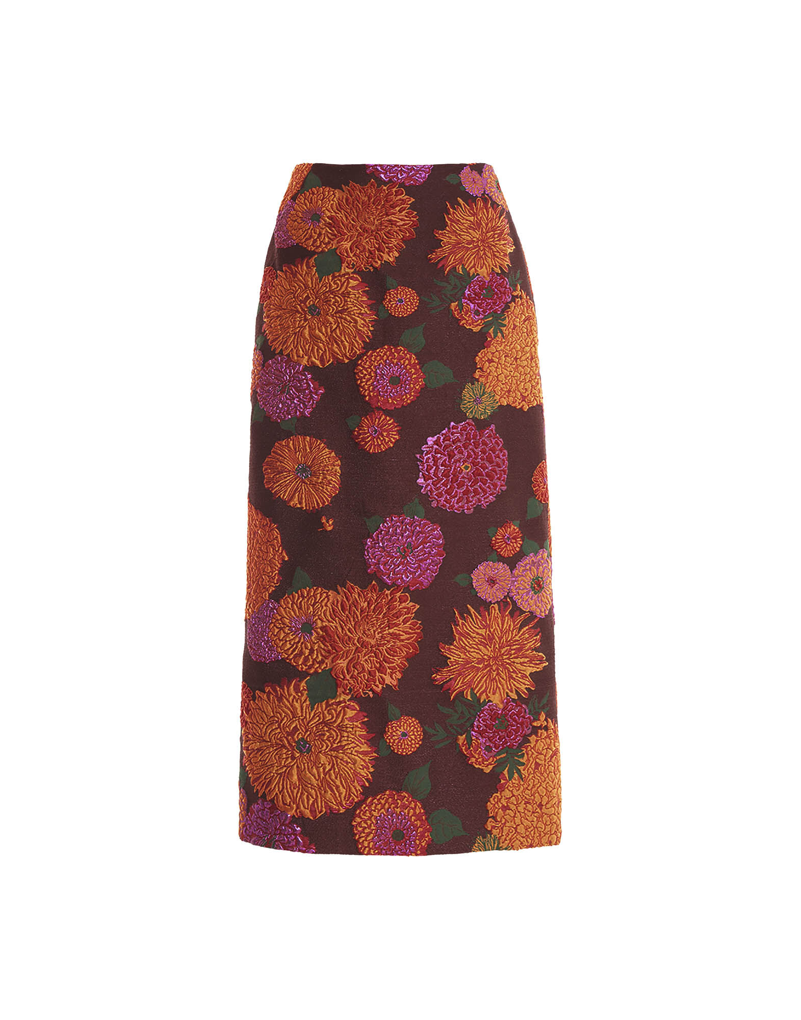 La DoubleJ Pencil Skirt Gin Chocolate SKI0011JCQ048GYN02WH04