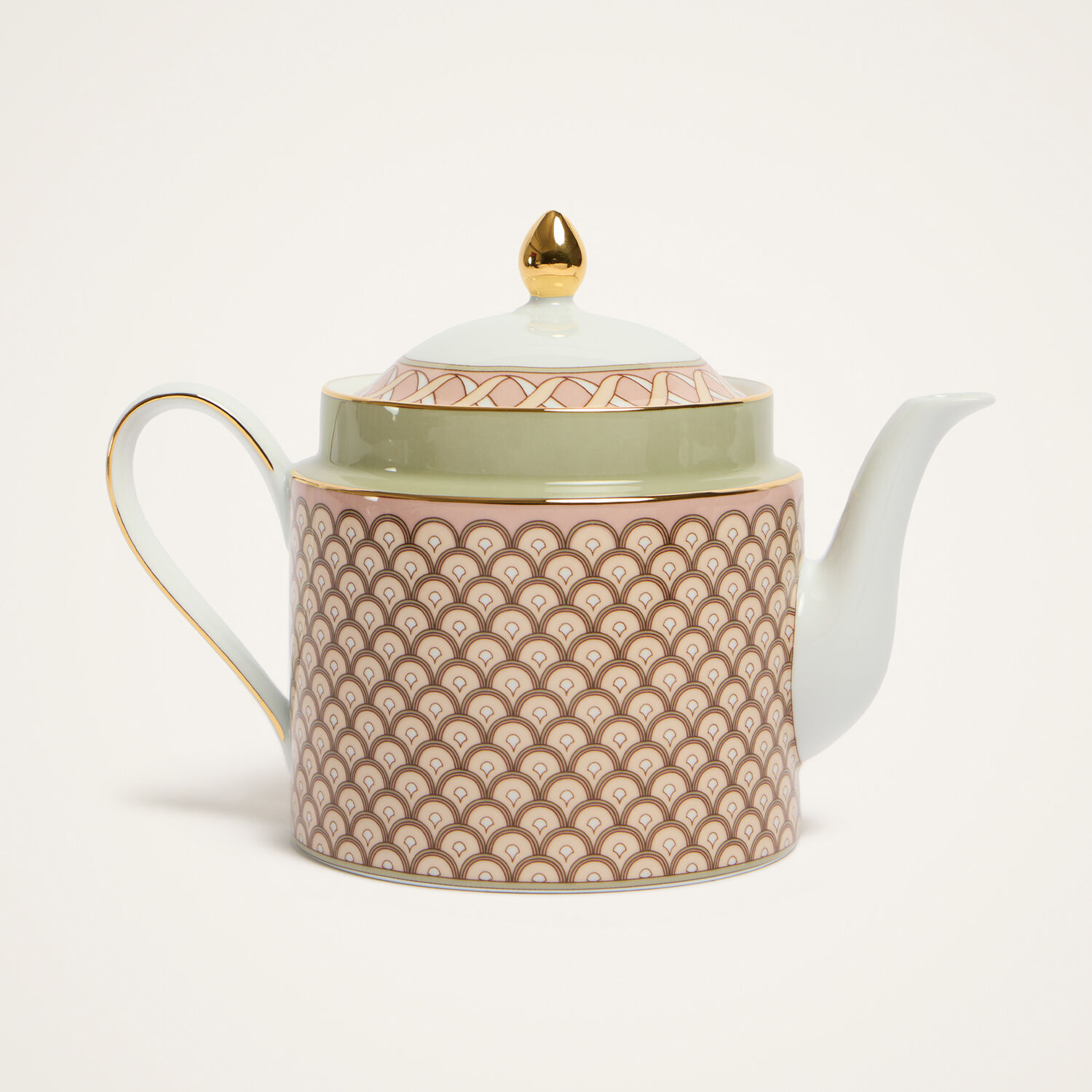La Doublej Impero Teapot In Odysseus Dusty Pink