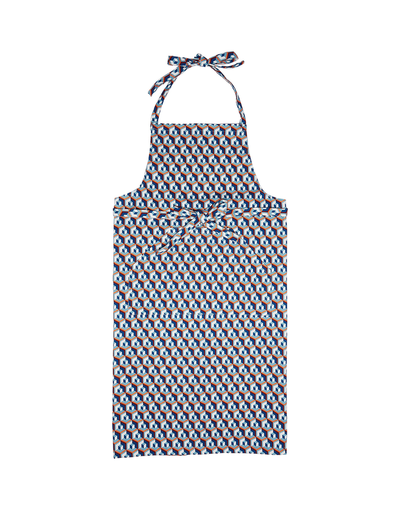 La DoubleJ Apron La DoubleJ Apron Cubi Blu APR0001COT018CUB0004