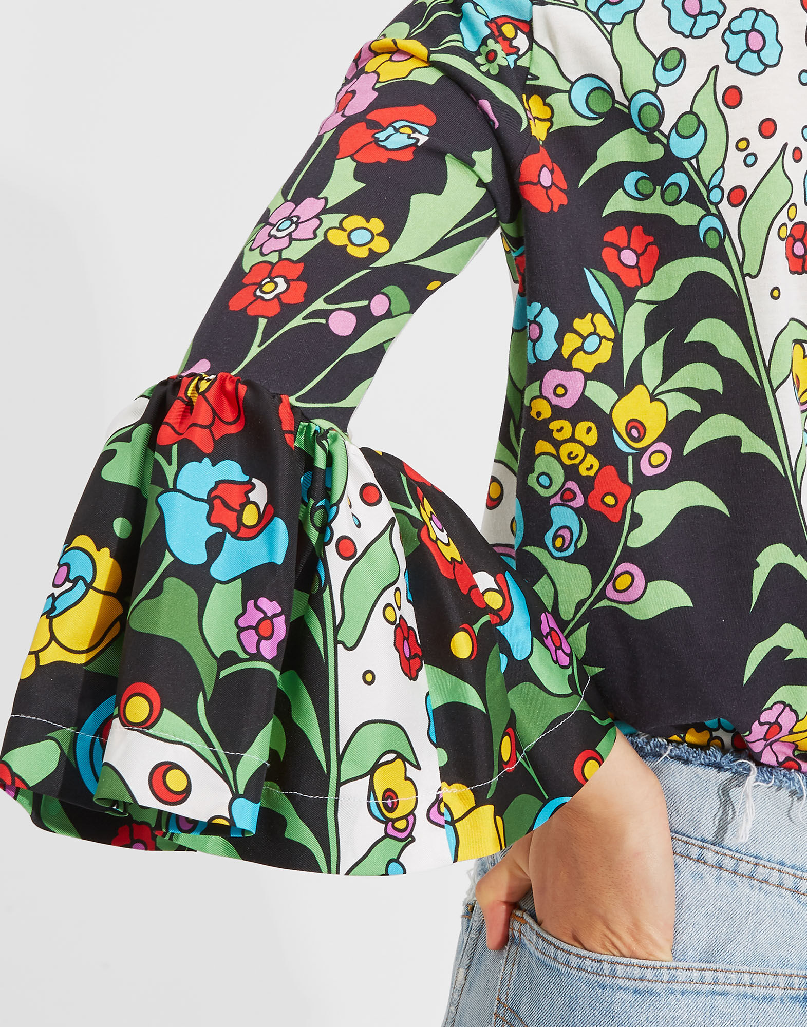 LaDoubleJ Gemini Shirt Holly Hock SHI0018JER002HOL0001