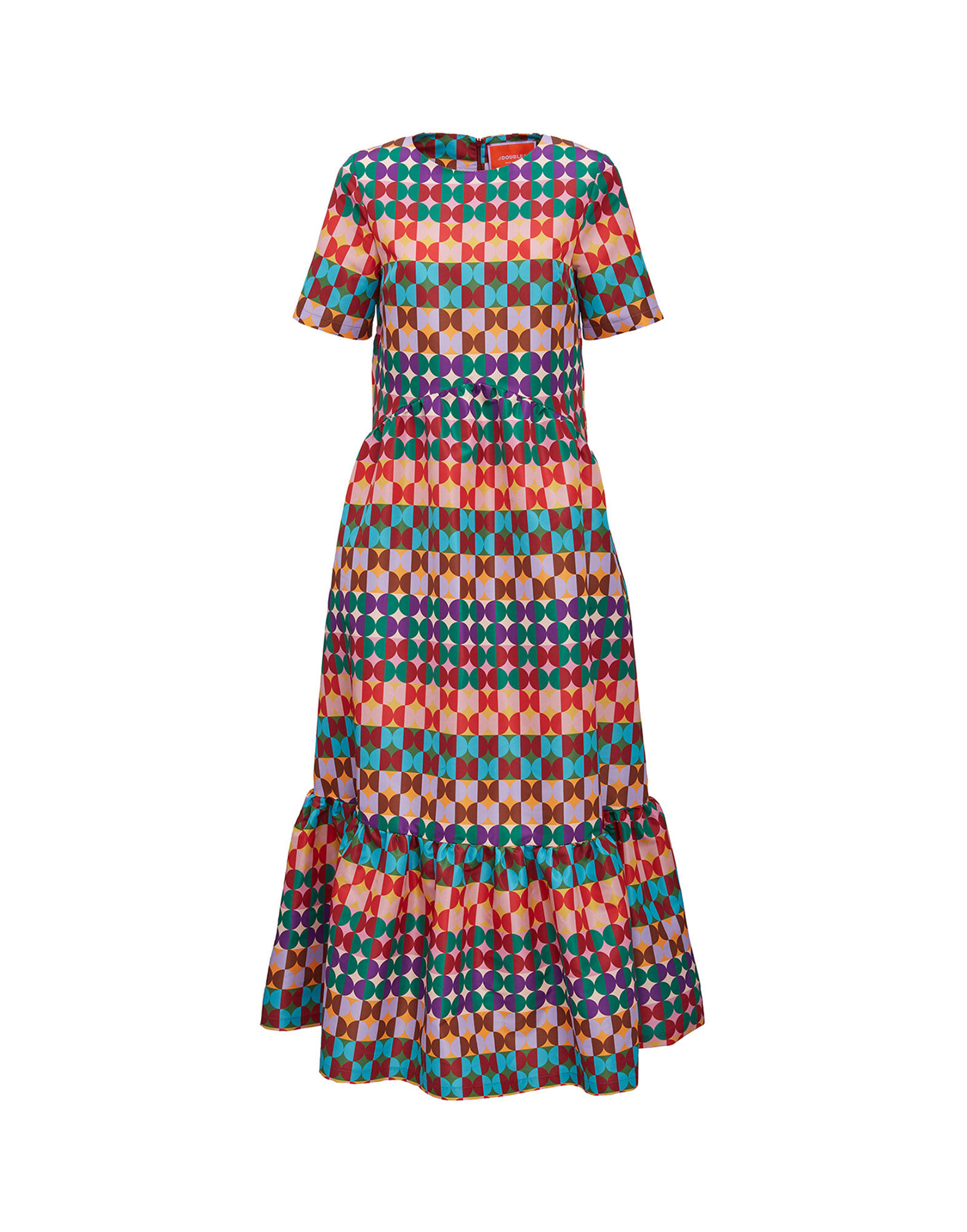 La DoubleJ Belle Dress Mezzaluna Rainbow DRE0428FAI001MEZ0005