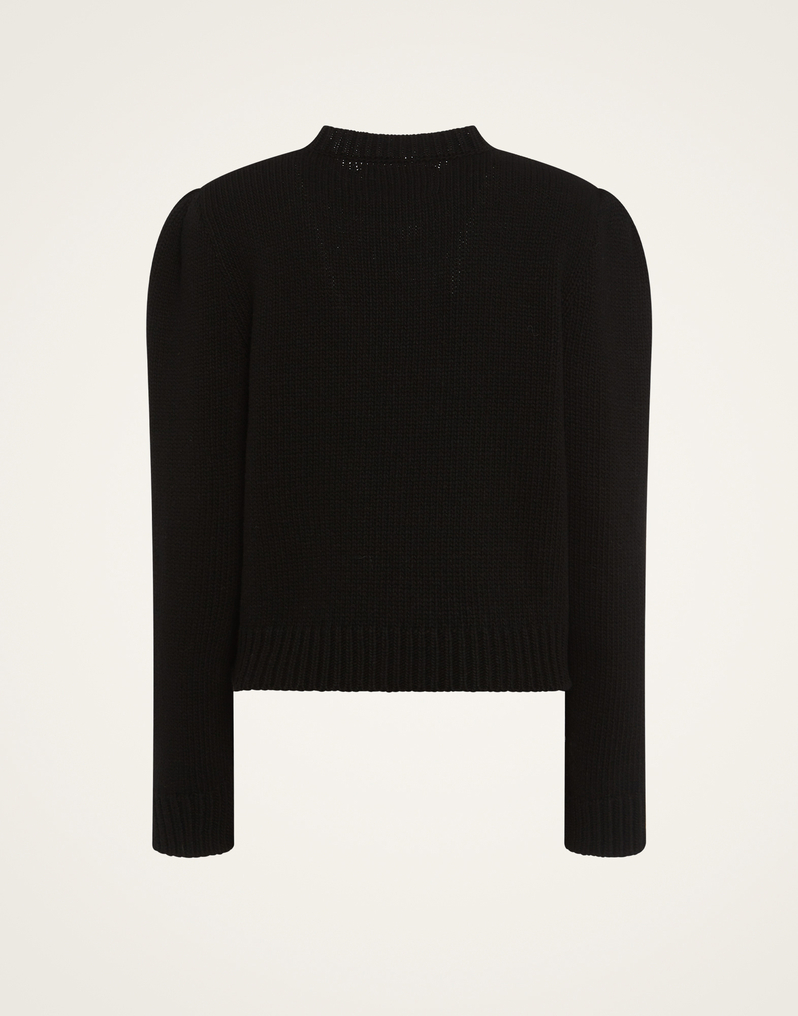 La DoubleJ Lampone Sweater La DoubleJ Lampone Sweater Black PUL0179KNI093VA203BL01