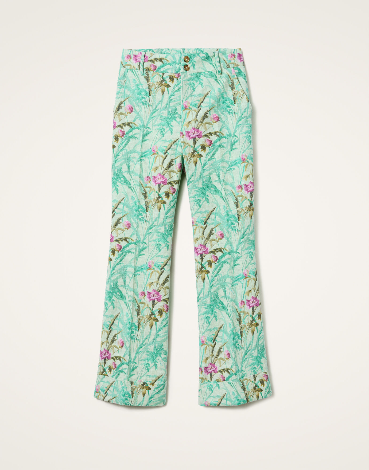 La DoubleJ Hendrix Pants Heath Mint TRO0014COT005HEA01GR11