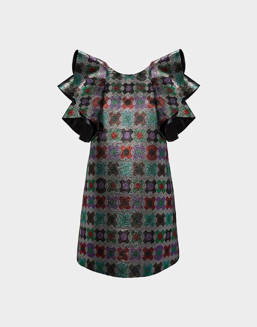 LaDoubleJ Flame Mini Dress Groovy Dot DRE0213JAC022GRO0001