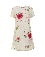 LaDoubleJ Mini Swing Dress Giardino DRE0159SIL001GIA0001