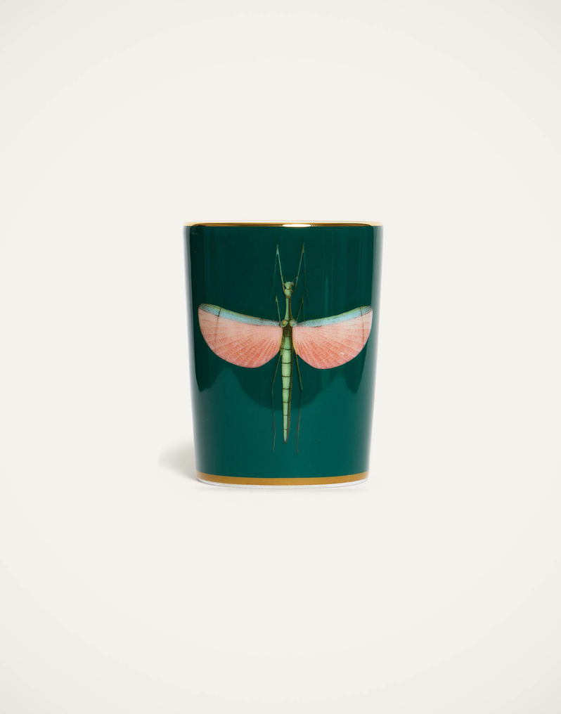 La DoubleJ Decorative Cup La DoubleJ Decorative Cup Libellula Green VAS0008CER001LIB03GR02