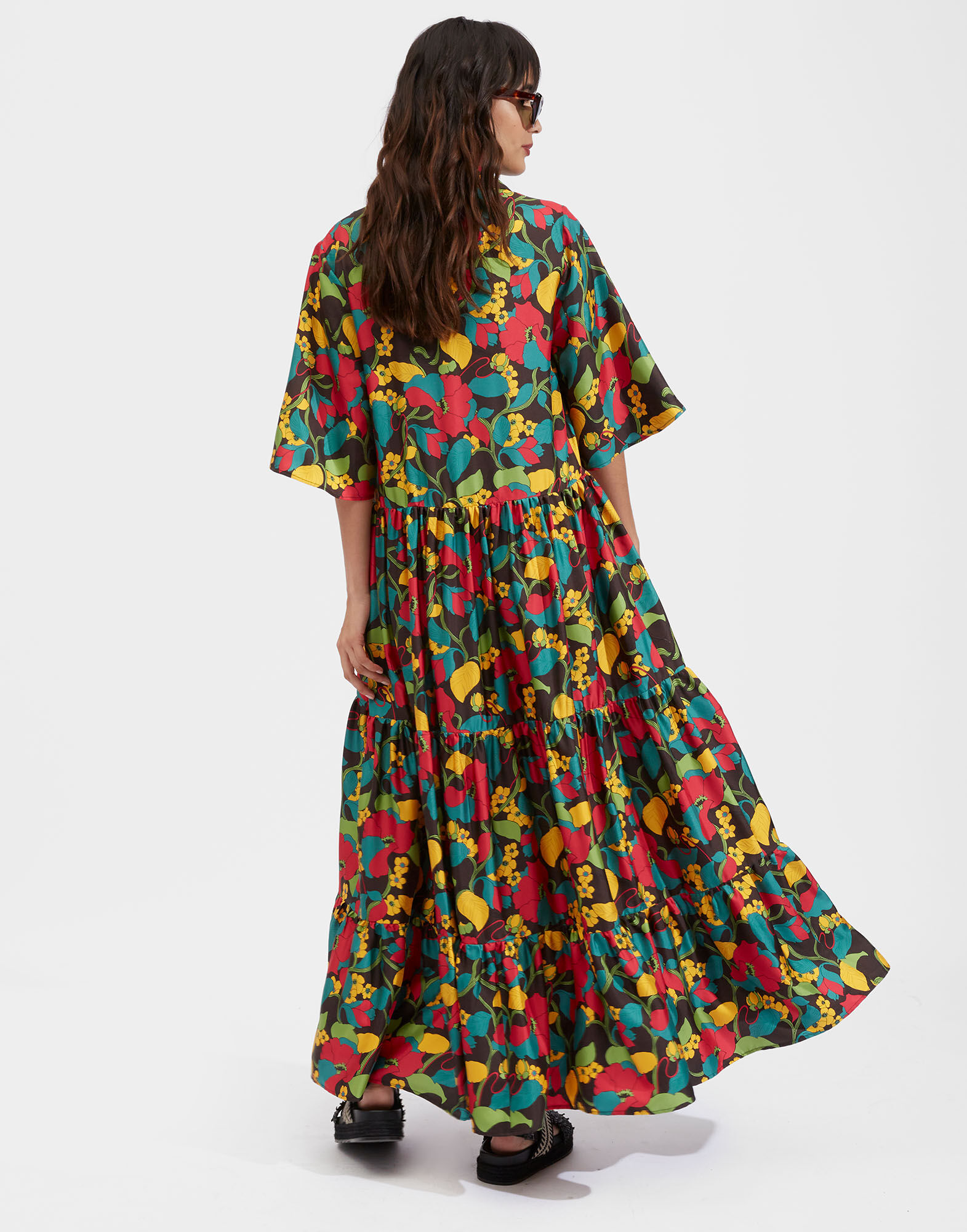 La DoubleJ The J Dress Vines DRE0435SIL001VIN0001