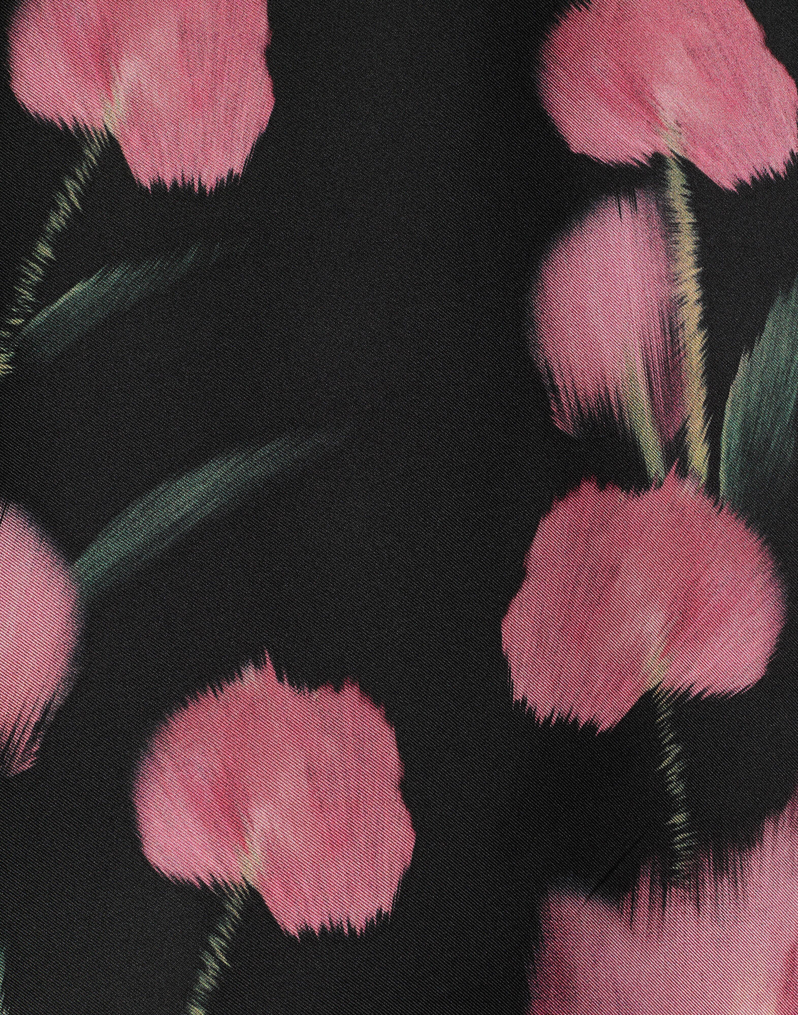 La DoubleJ Make An Exit Top Anthurium Black TOP0104SIL001ANT02BL01