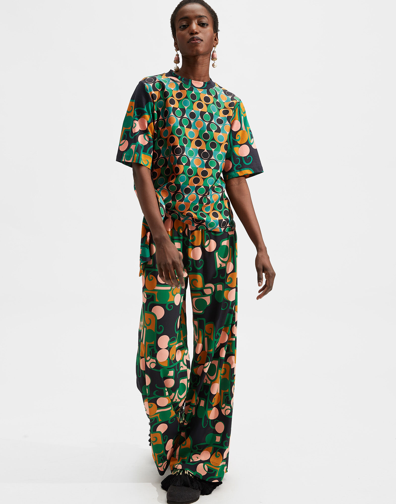 LaDoubleJ Lux T-Shirt Gumball Verde SHI0056SIL001GUM0002