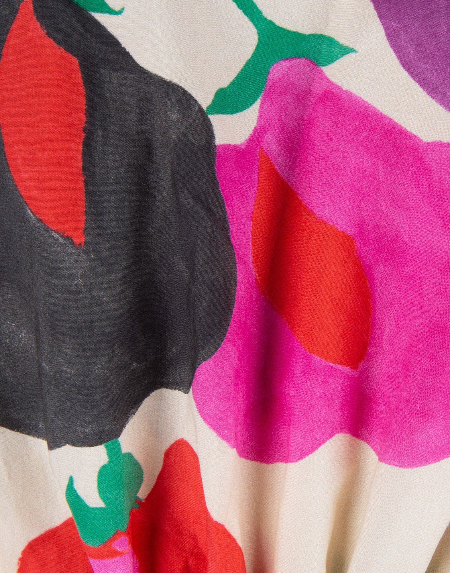 LaDoubleJ Big Mama Skirt Poppy SKI0015COT001POP0001