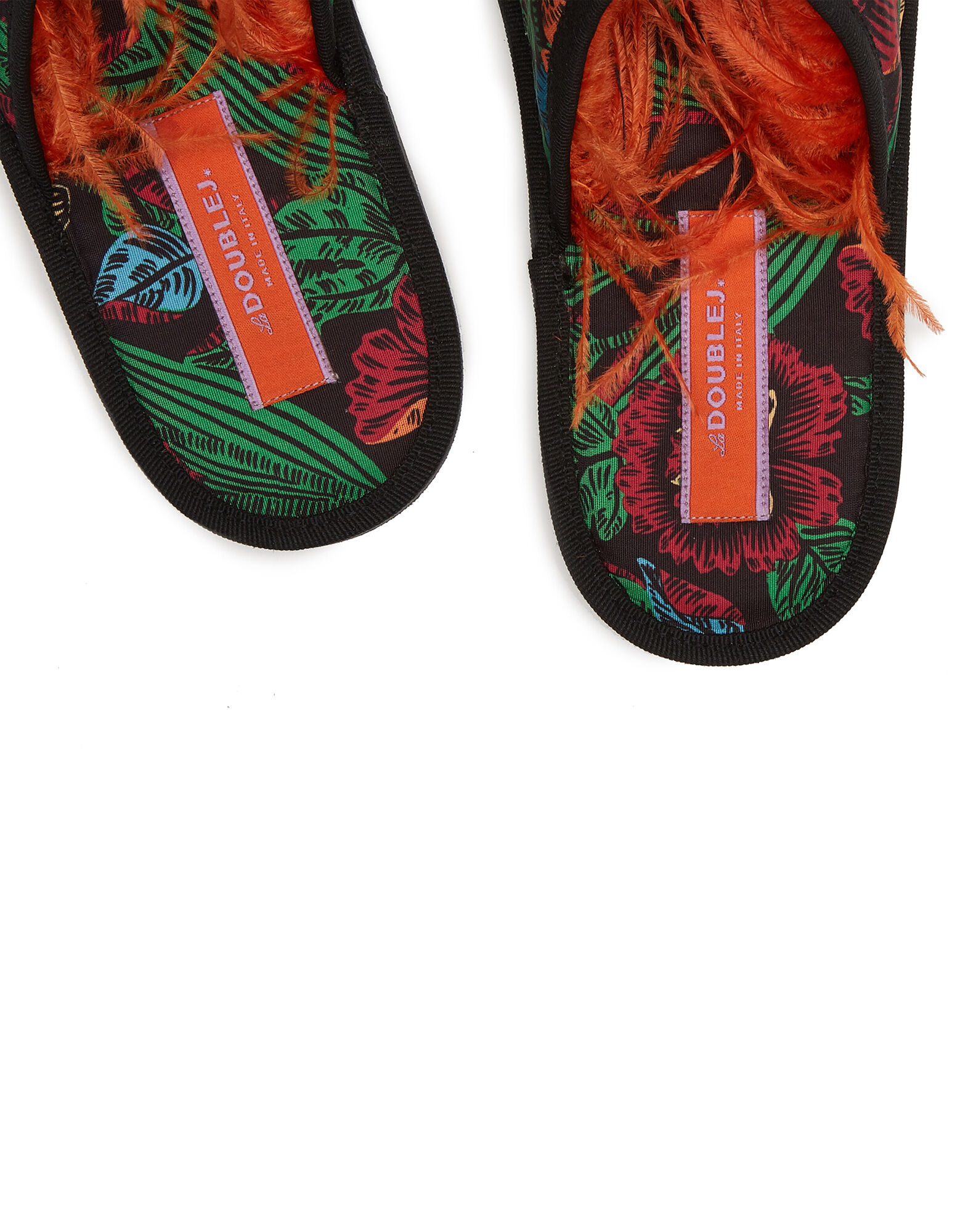 La DoubleJ Boudoir Slipper Night Garden SHO0008FAI001GAR0001