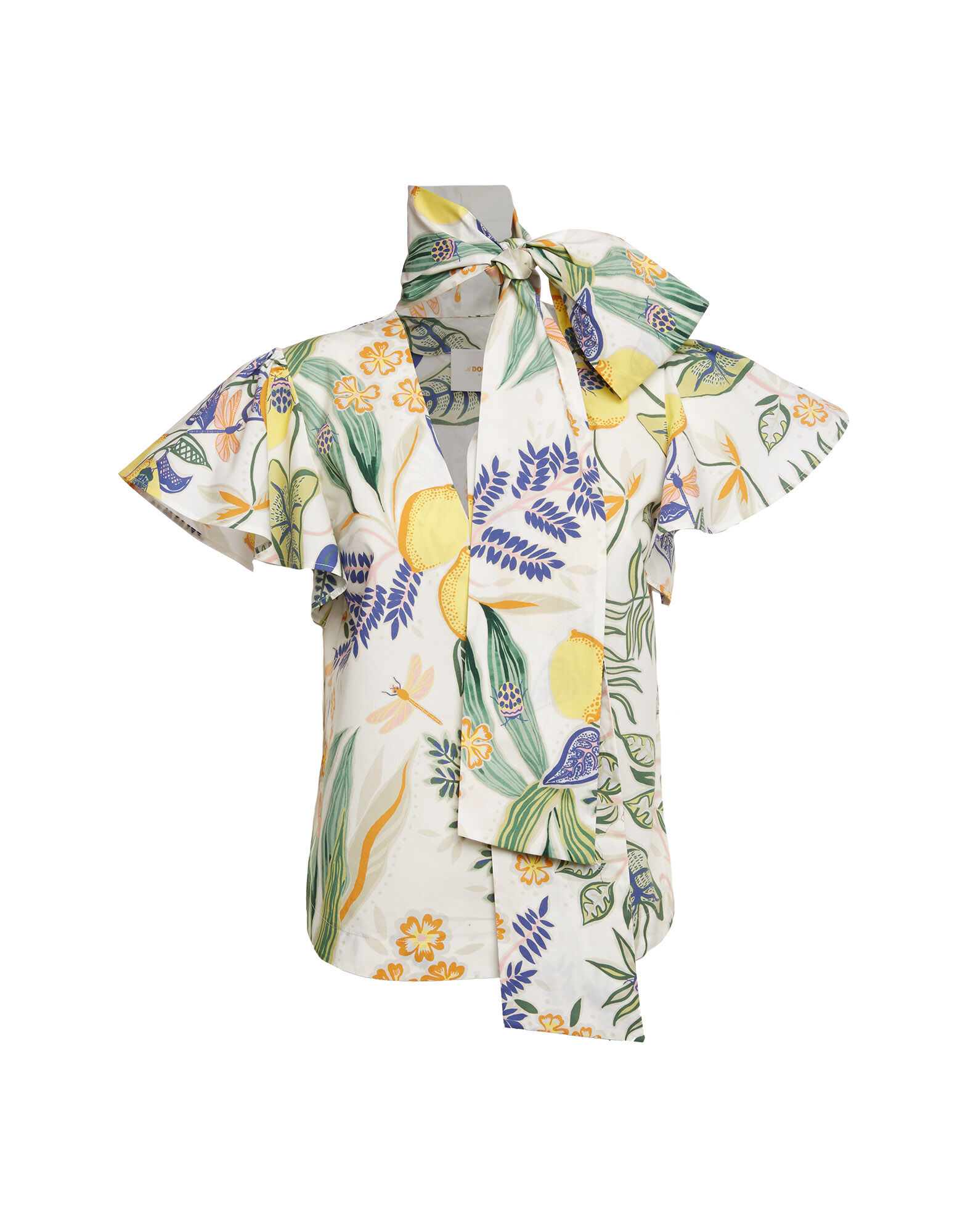 LaDoubleJ Lou Lou Shirt Botanical SHI0048COT001BOT0001