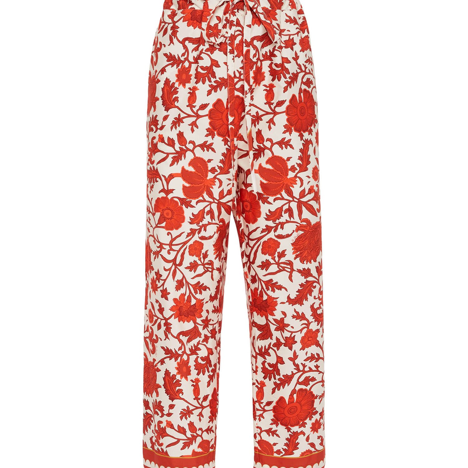 La Doublej Drawstring Pants In Dragonflower Multicolor