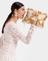 La DoubleJ Hand Pochette La DoubleJ Hand Pochette Tackle Gold BAG0059JCQ081TAC03YE05