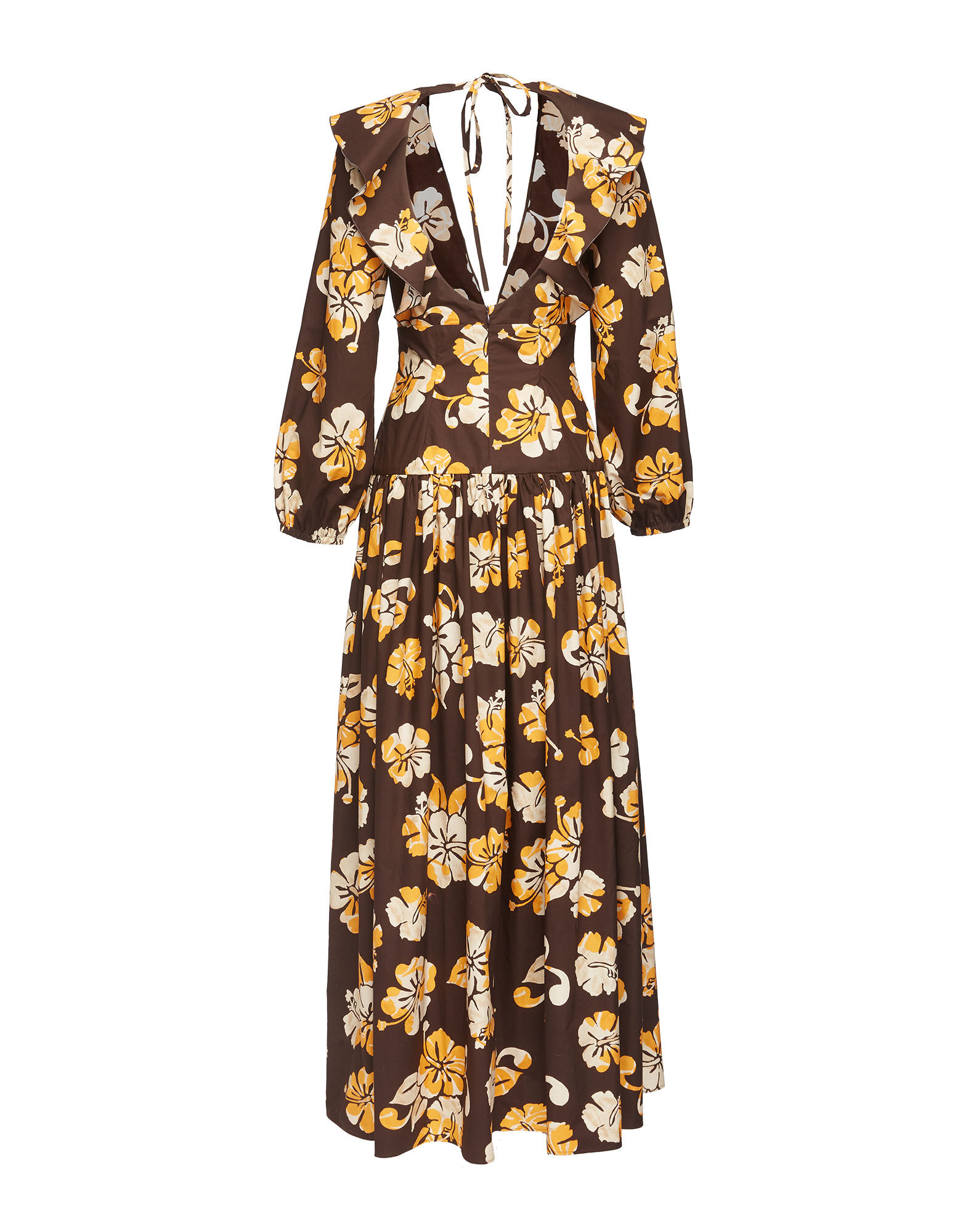 La DoubleJ Abito Della Vita Dress Hibiscus DRE0343COT001HIB0001