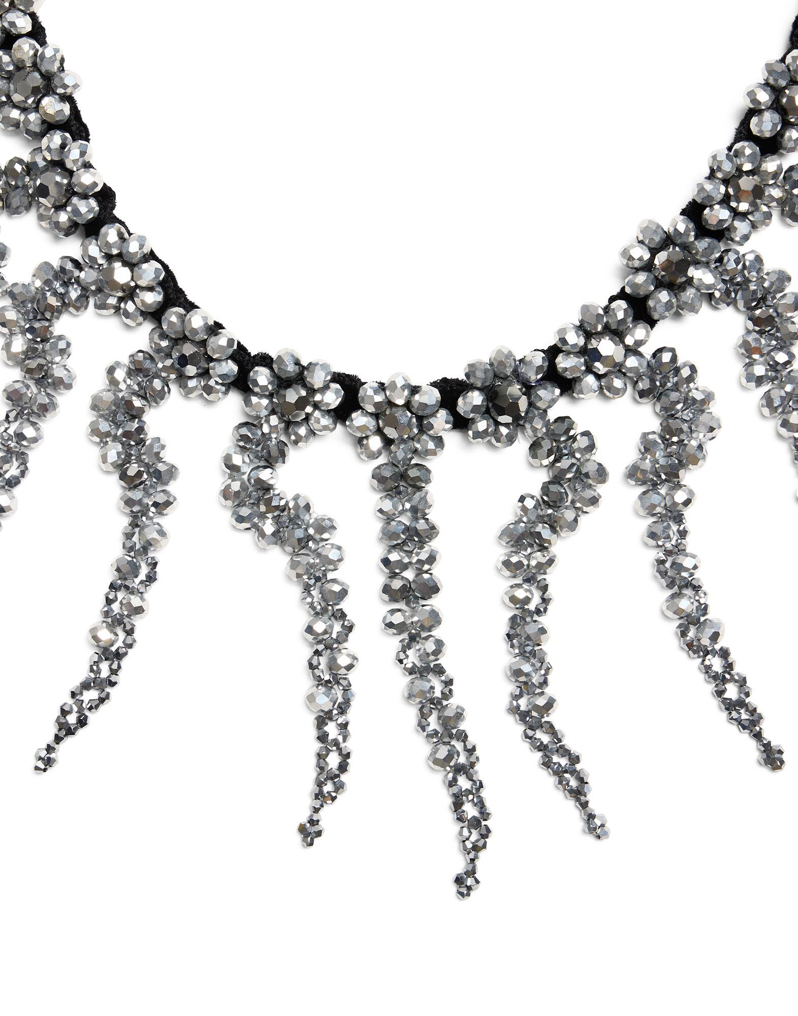 La DoubleJ Mayfair Necklace Solid Black NEC0019POL012SOLIDBL01