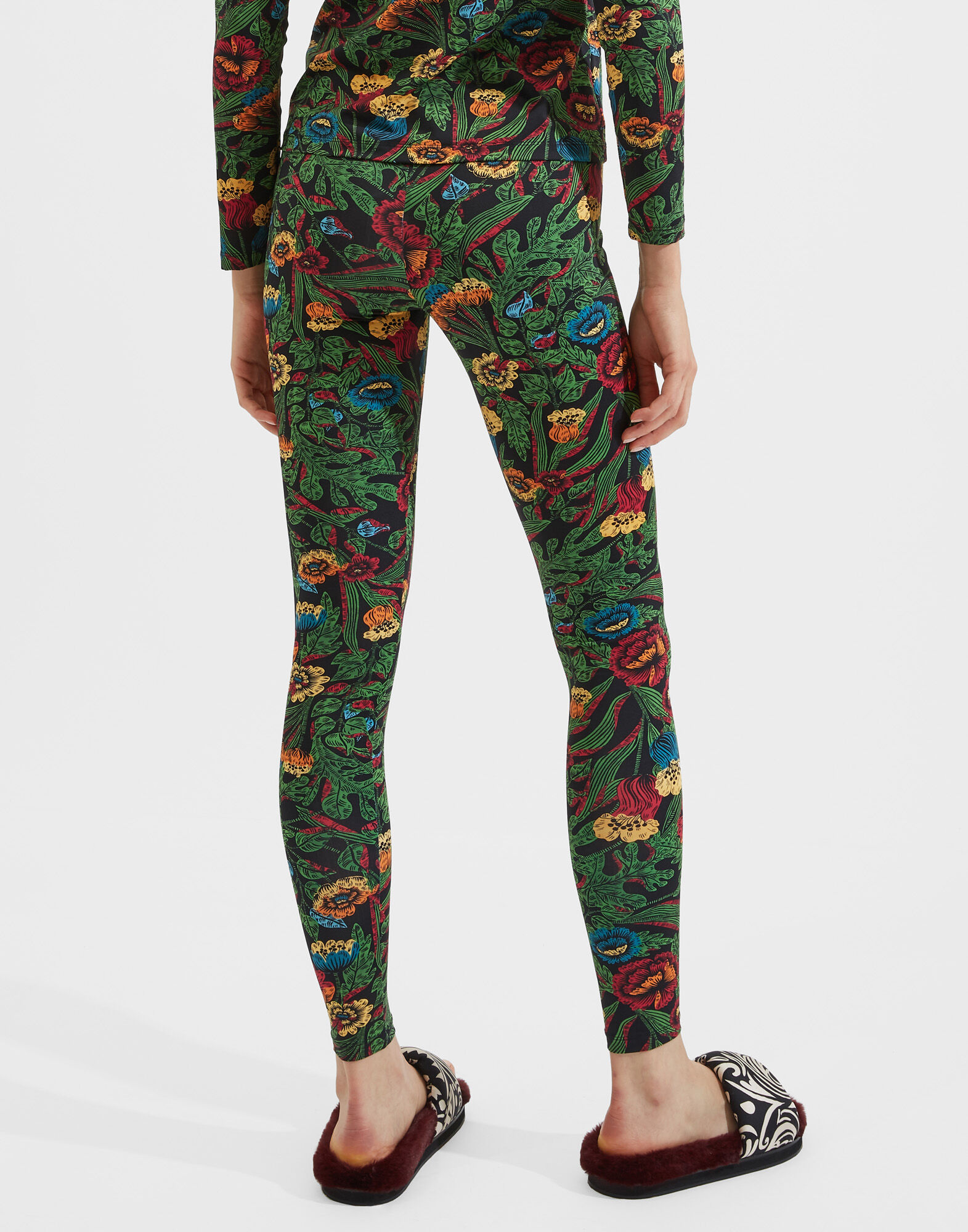 La DoubleJ Leggings Night Garden TRO0013JER005GAR0001