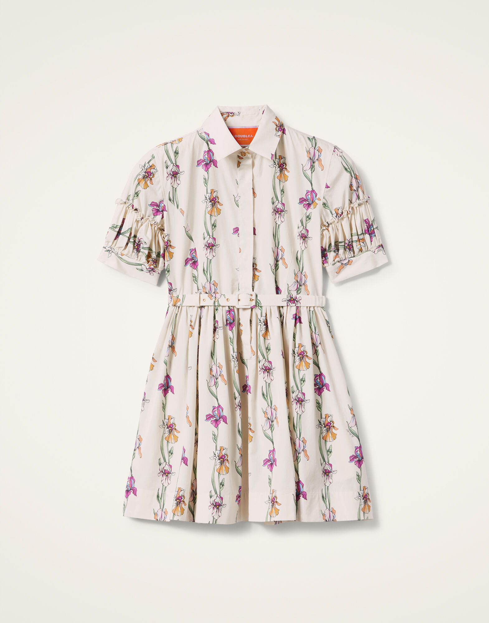 La DoubleJ Mini Libertine Dress Mini Iris Ivory DRE0846COT039IRS02WH04