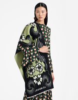 La DoubleJ Herald Scarf 50 La DoubleJ Herald Scarf 50 Mayfair Black SCA0058WOL025VA324BL01