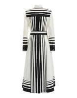 La DoubleJ Sundowner Dress La DoubleJ Sundowner Dress Handmade Dots B&W Placée DRE0459COT015HAD0003