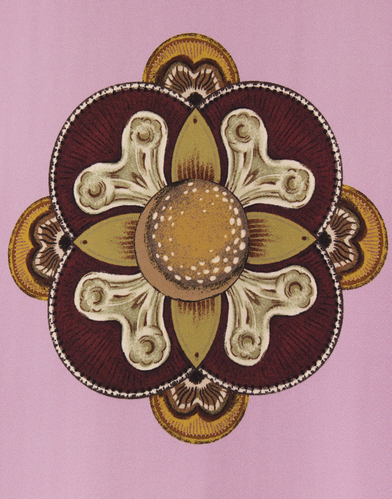 La DoubleJ Park Ave Dress Nucleus Plac&eacute;e Dusty Pink DRE0857VIS006NUC06PI10