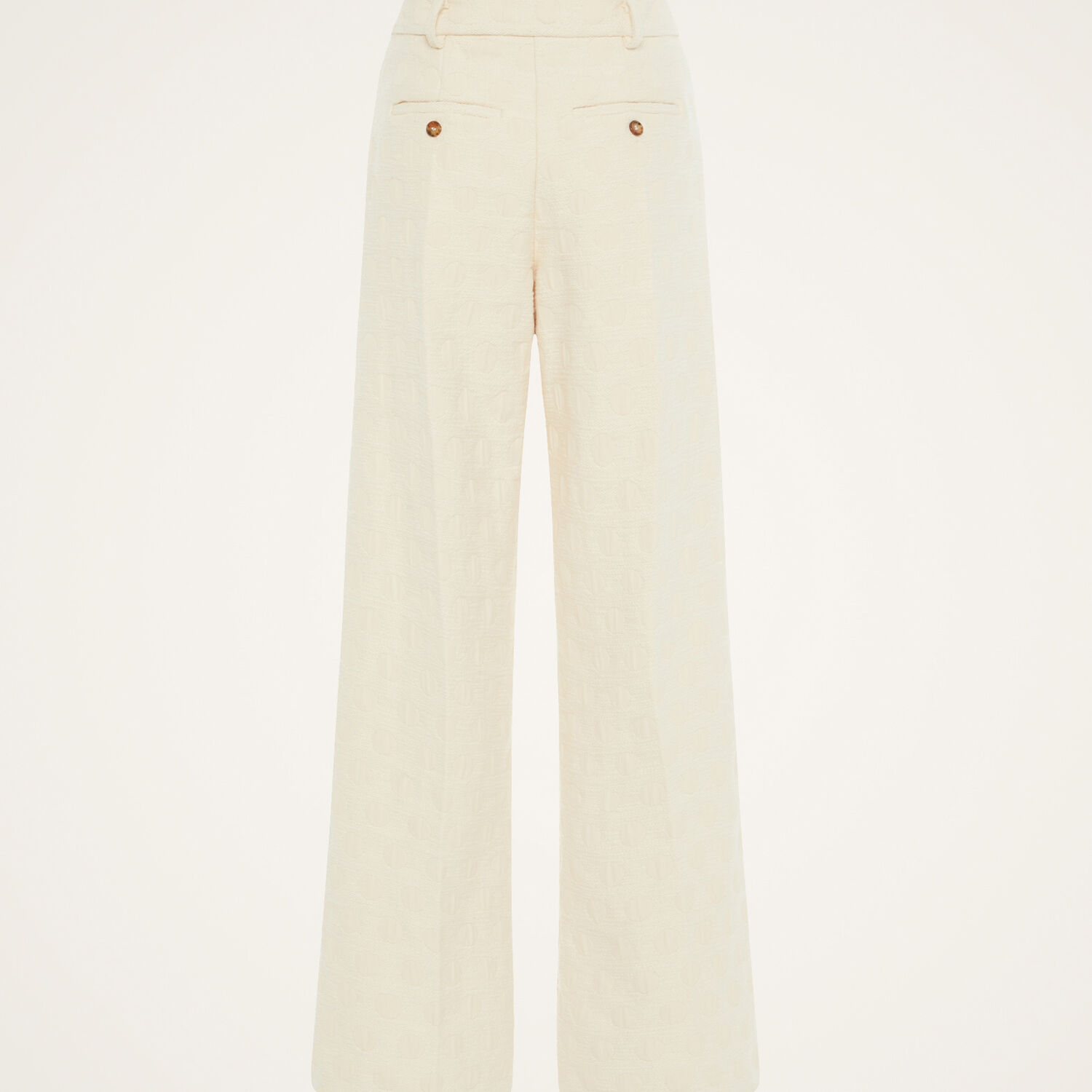 Shop La Doublej Loose Pants In Creamy