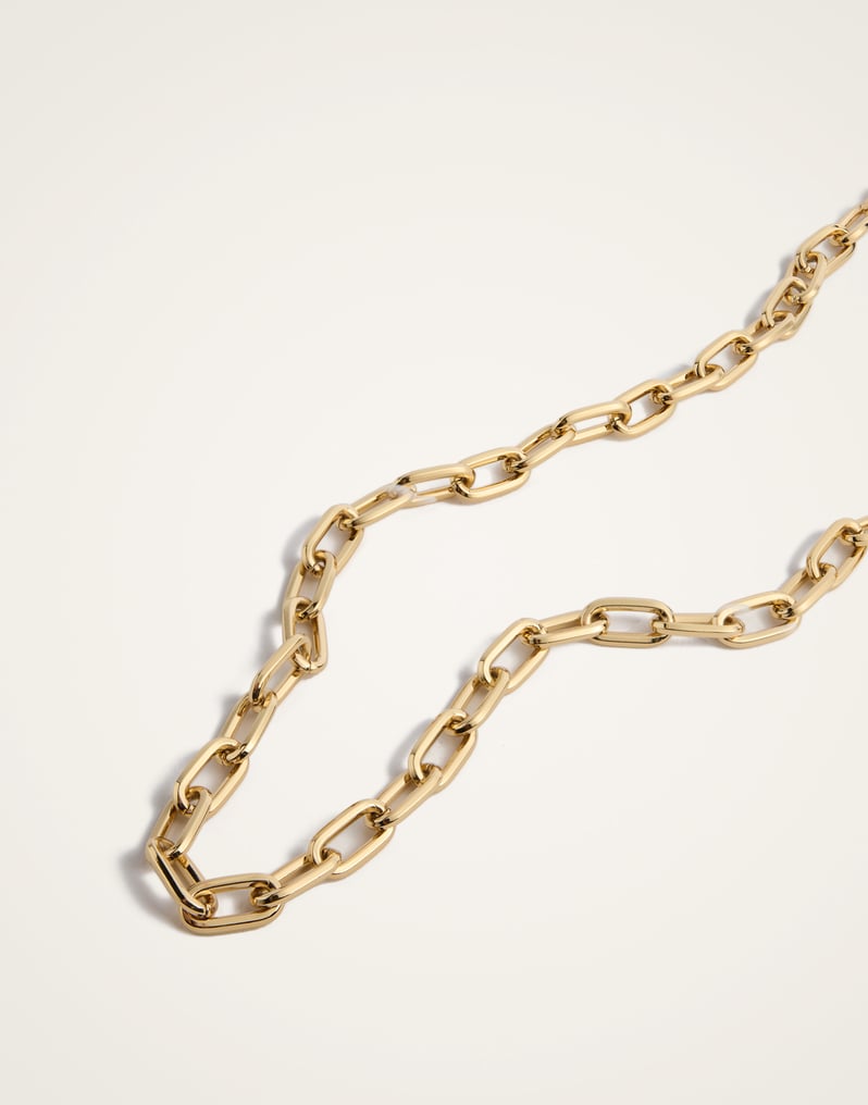 La DoubleJ Chunky Chain La DoubleJ Chunky Chain 24k Gold Plate NEC0037BRA003SOLIDYE05