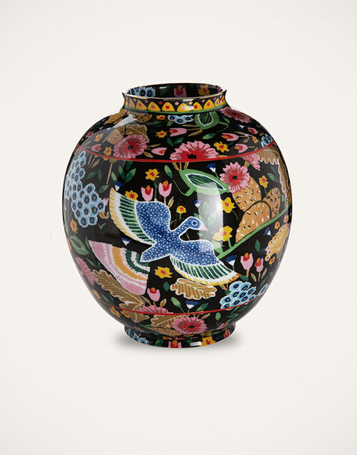 La DoubleJ Big Bubble Vase La DoubleJ Big Bubble Vase Colombo Nero VAS0002CER001COL0006