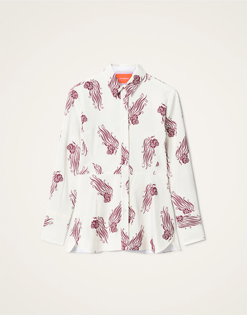 La DoubleJ Iris Shirt Lemuria White SHI0113JCQ132LEM03WH01