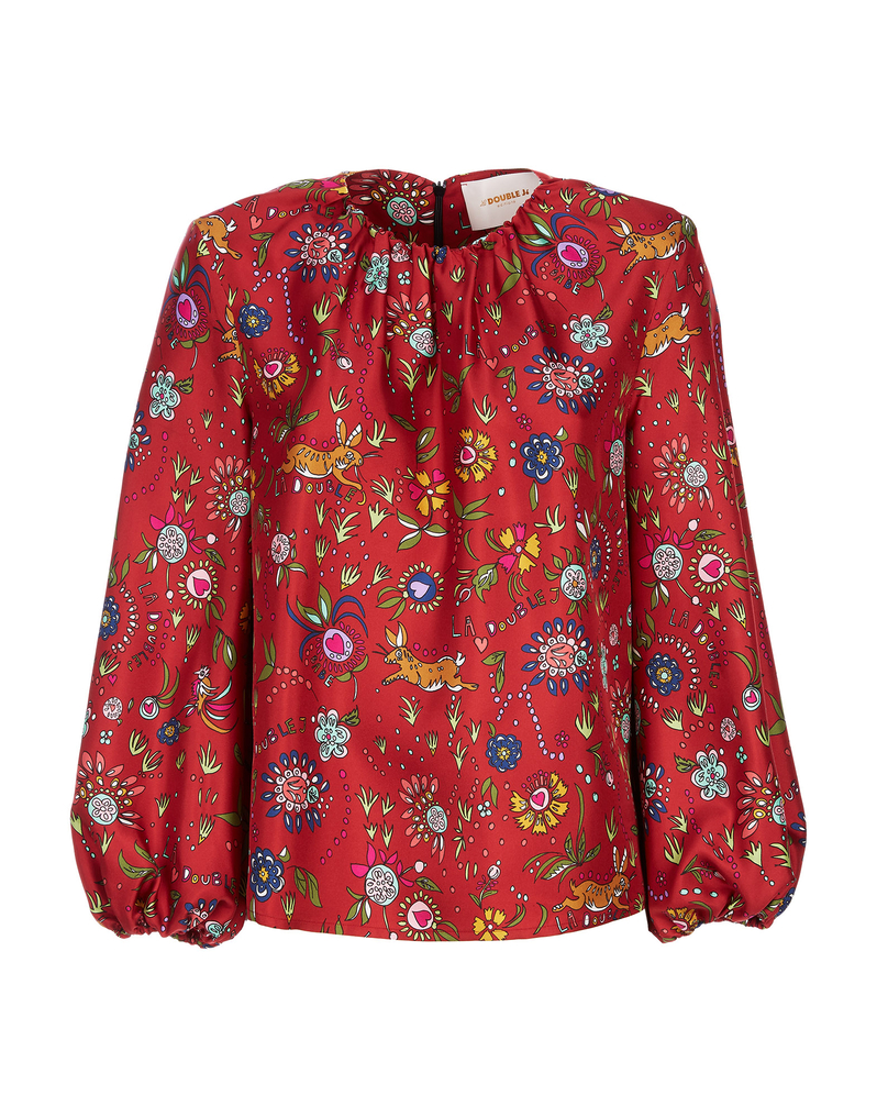 LaDoubleJ Charming Top LaDoubleJ Charming Top Babe Bordeaux TOP0021SIL001BAB0004