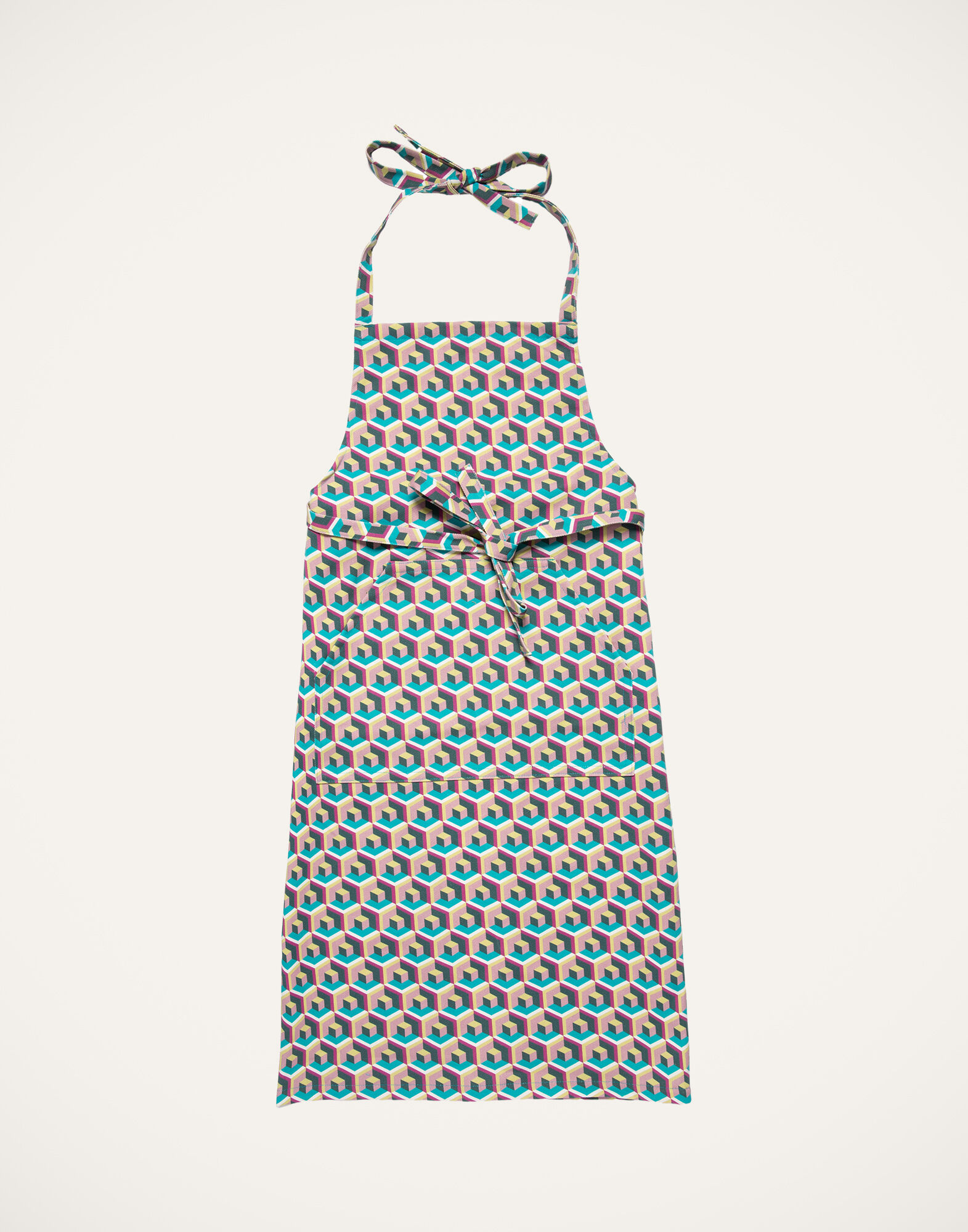 La DoubleJ Editions Apron Cubi APR0001LIN001CUB0003