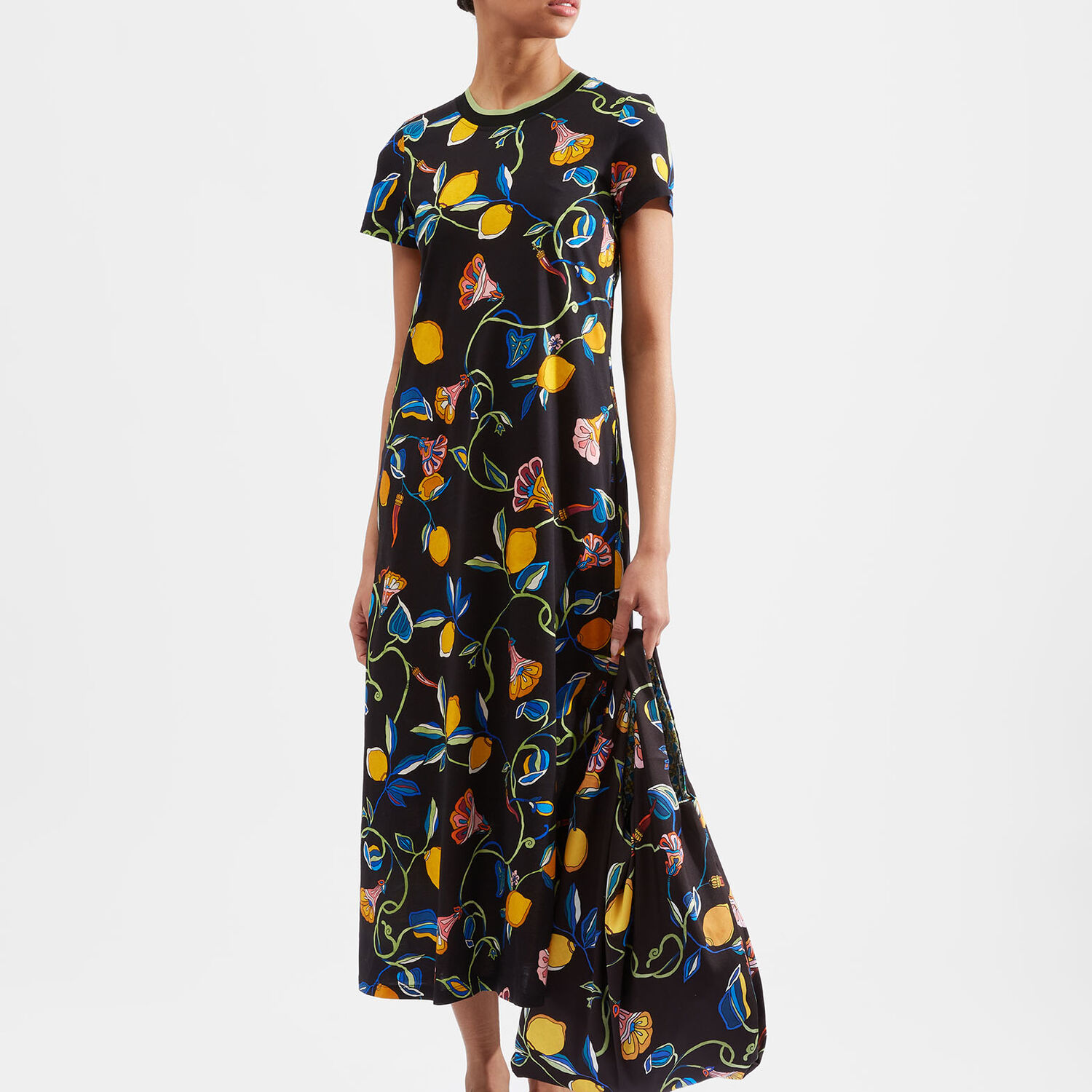 La Doublej Sporty Swing Dress In Borboni