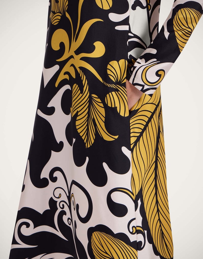La DoubleJ Long Sleeve Swing Dress La DoubleJ Long Sleeve Swing Dress Marea Black & White DRE0184SIL001MRE01BL03