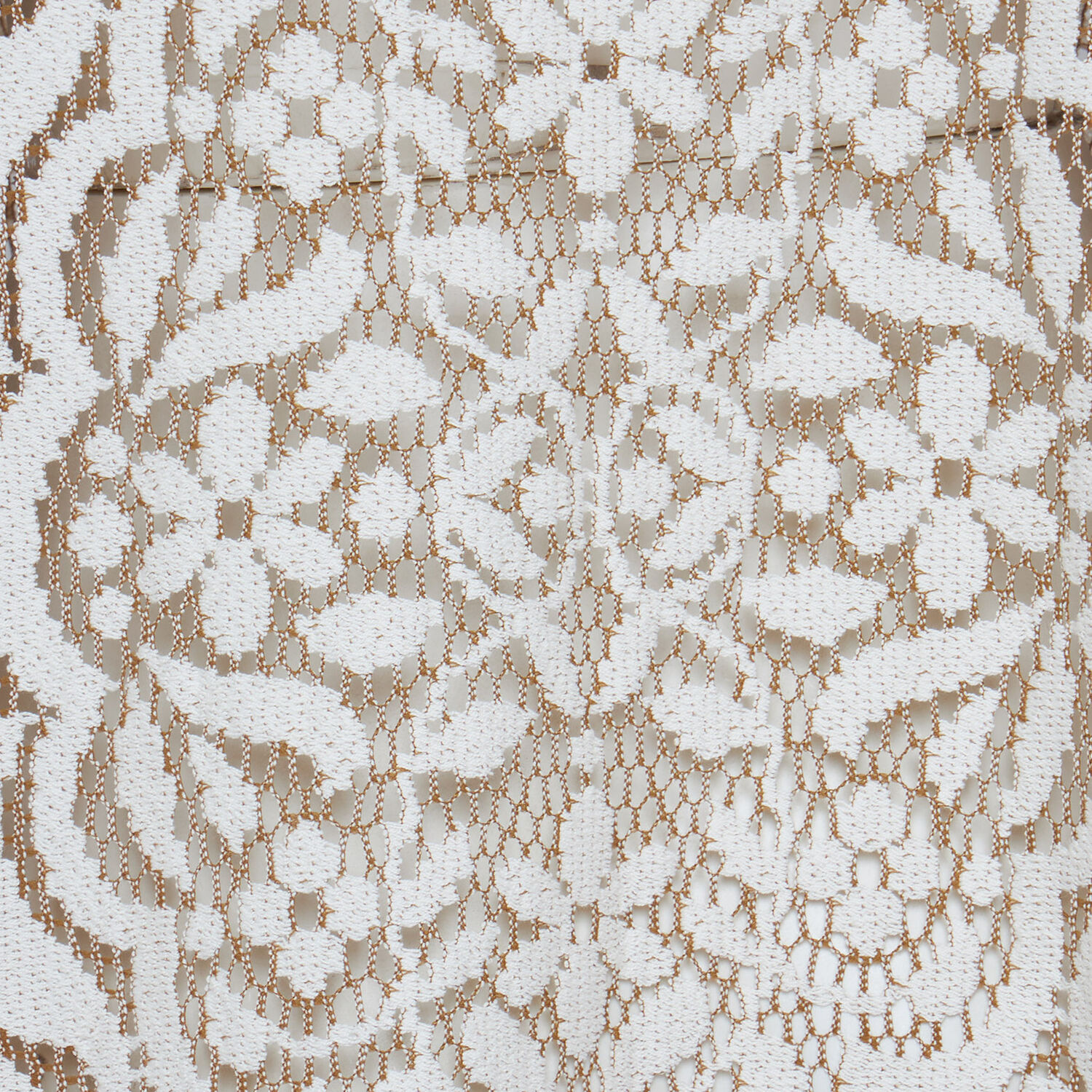La Doublej Lacey Muumuu Dress In Solid White Smoke