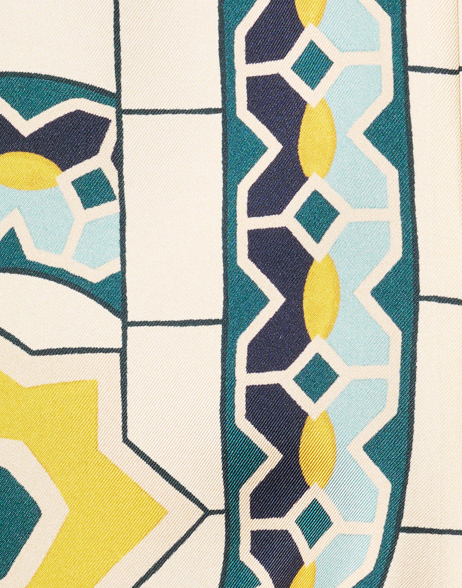 La DoubleJ Magnifico Dress Mudejar Plac&eacute;e Blue DRE0232SIL006MUD01BU03