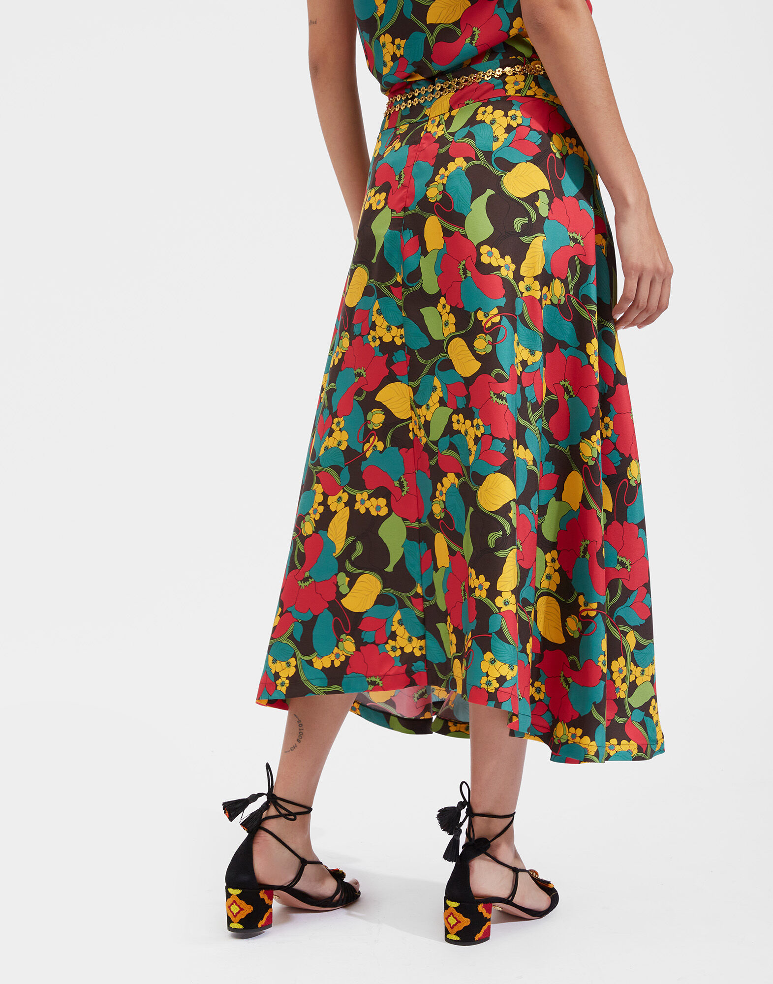 La DoubleJ Milano Skirt Vines SKI0072SIL001VIN0001